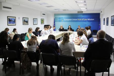 Amsterdam University College students visited EULEX 1