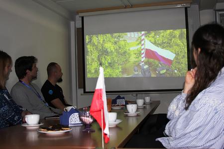 8. EULEX interns visit the Formed Police Unit