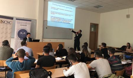 03. EULEX presentation to law students in Kosovo