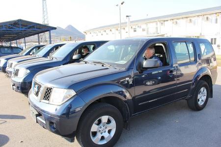 5. EULEX donates seven vehicles to the Mitrovica Basic Court and the Mediation Centre 