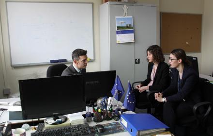 01. Students visit EULEX Police HQ and the Palace of Justice