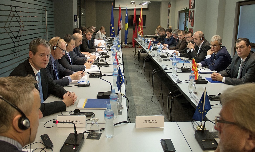 Konferenca për forcimin e bashkëpunimit policor në Ballkan është mbajtur në Shkup 