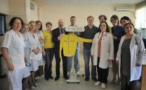 1. Handover ceremony at the Neonatology Clinic at the University Clinical Center of Kosovo
