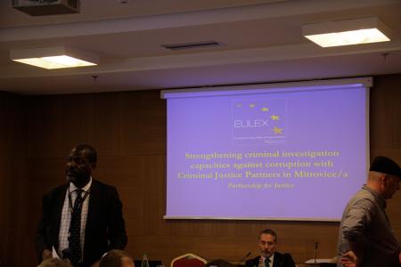 EULEX Workshop for strengthening criminal investigation capacities against corruption 02