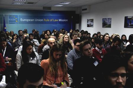 1. Vienna master students welcomed at EULEX
