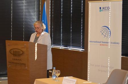 1. HoM lecture at the 2018 Kosovo International Summer Academy