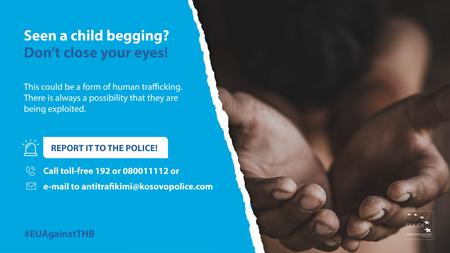 2.EULEX marks the EU Anti-trafficking day – Open your eyes