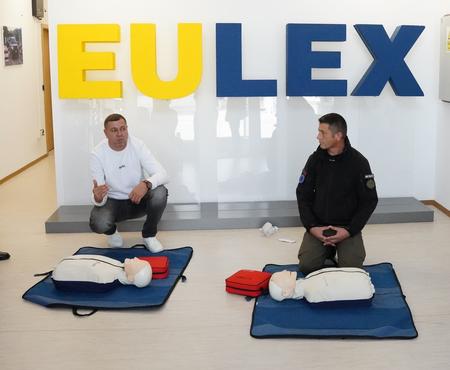 Thanks to EULEX training, 22 Kosovo Correctional Service's officers become European Resuscitation Council-certified BSL instructors 