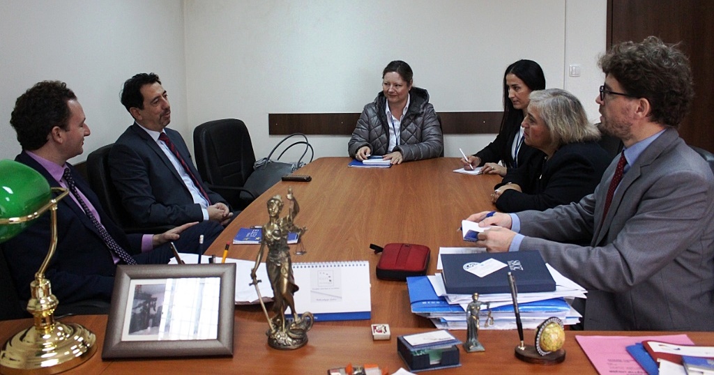 Shefja e Misionit EULEX u takua me autoritetet gjyqësore në veri të Mitrovicës