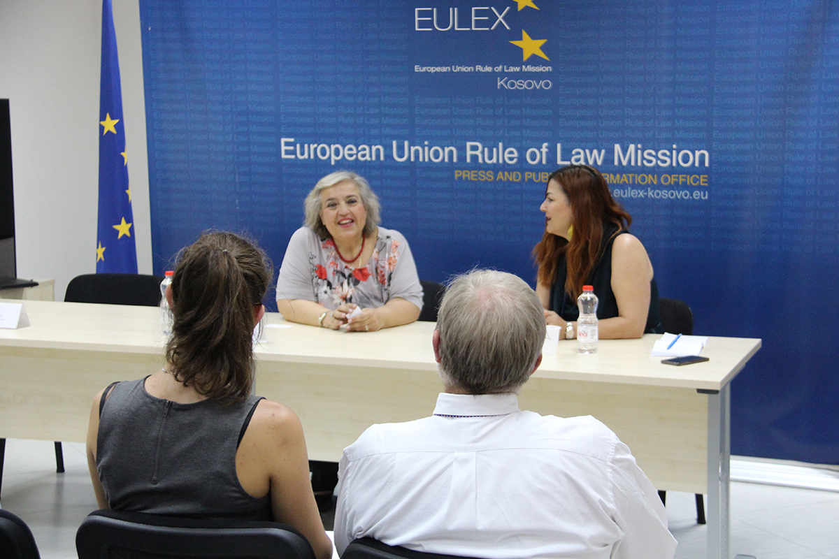 University of North Carolina students visited EULEX