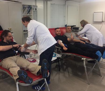 5. Tihi heroji koji spašavaju živote – EULEX kampanja dobrovoljnog davanja krvi 