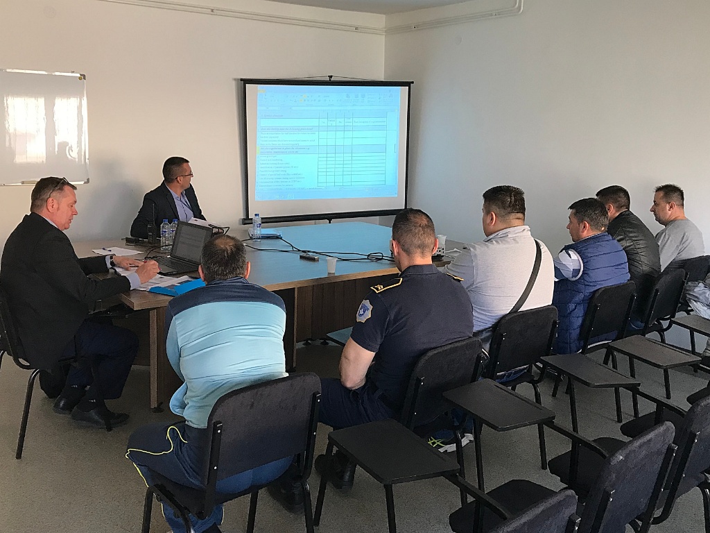 EULEX organized a prison security workshop at the Mitrovica Detention Centre