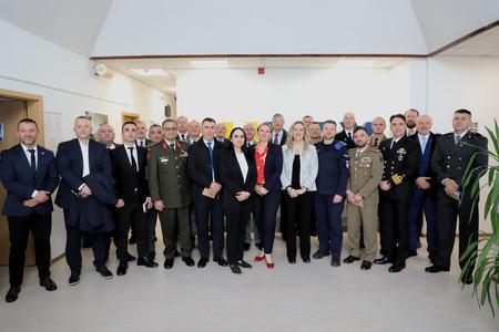 EULEX Hosts Participants from the Senior Course on Security and Defence Studies of the Albanian College of Defence and Security