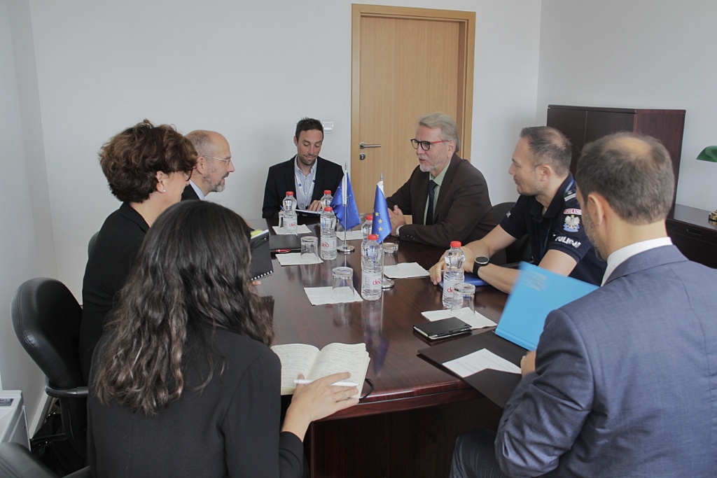 EULEX AHoM met today in Pristina with the Head of Operations and Missions at NATO HQ