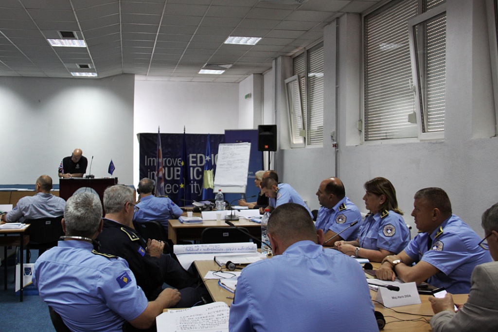 EULEX and UK Lincolnshire Police deliver Command Resilience Course to Kosovo Police Command