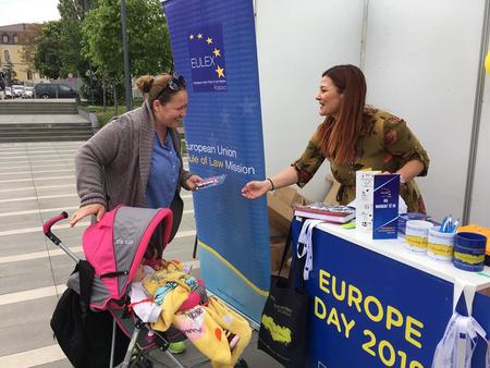 4. EULEX celebrates Europe Day in Pristina and Brussels
