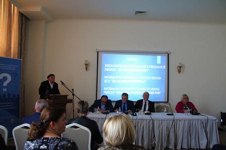 3. EULEX representative participates at debate on missing persons