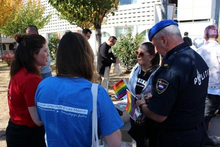 02. EULEX në mbështetje të të drejtave të LGBTI në paradën e krenarisë në Prishtinë 