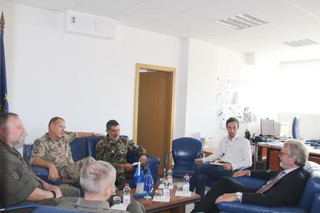 4. Acting EULEX Head met with outgoing and incoming Deputy Commander KFOR