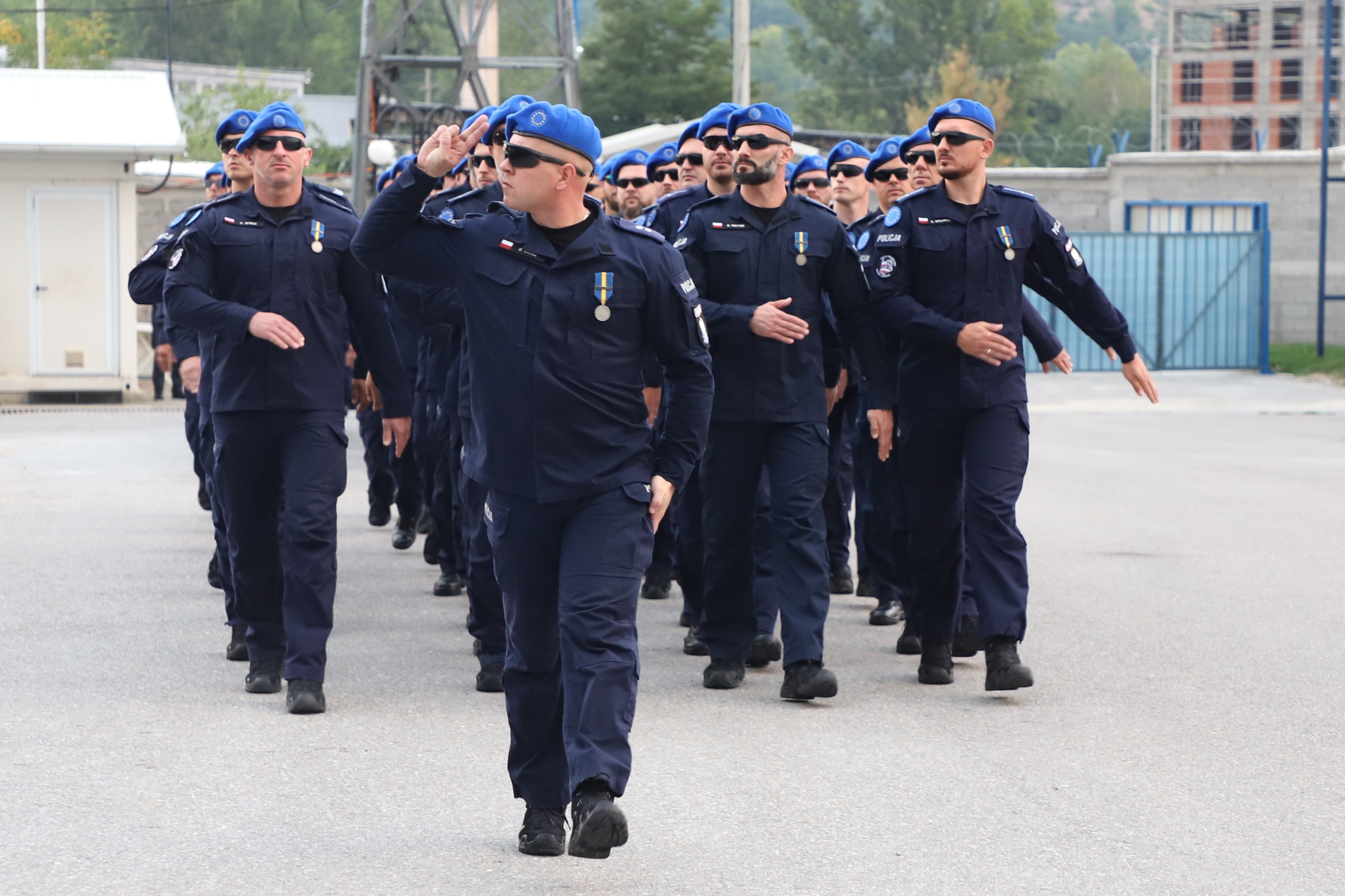 71 members of EULEX’s Formed Police Unit Awarded with the CSDP Service Medal