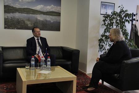 Alexandra Papadopoulou welcomed the Czech Ambassador at EULEX