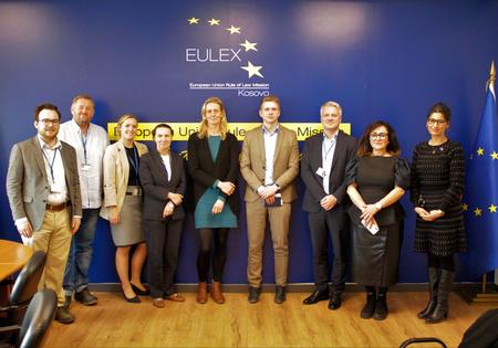 EULEX Hosts Visit of ZIF Team Leader