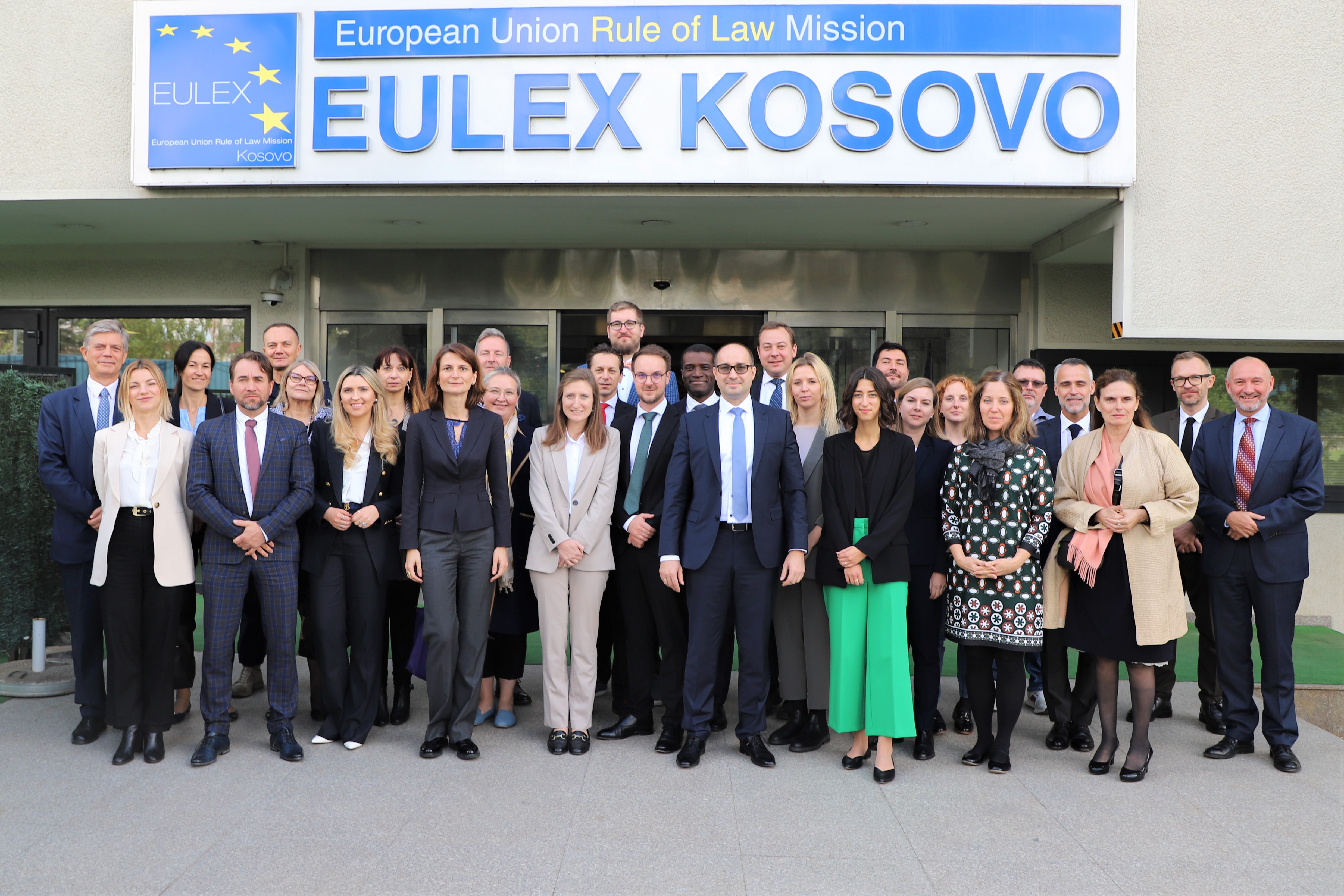 Delegates from the Committee for Civilian Aspects of Crisis Management Visit EULEX