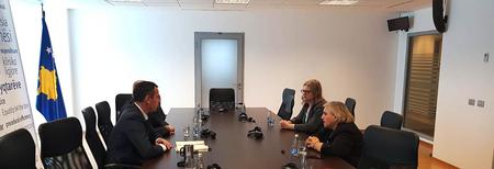 1. Shefja e Misionit EULEX u takua me Drejtorin e Përgjithshëm të Shërbimit Korrektues të Kosovës
