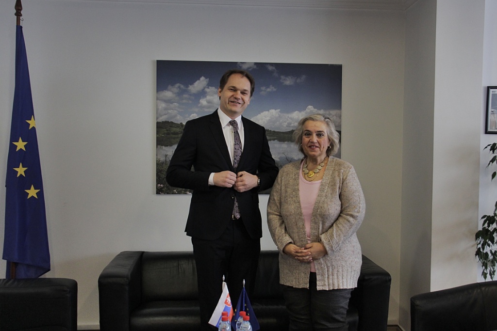 EULEX Head of Mission met with the Slovak Head of Office