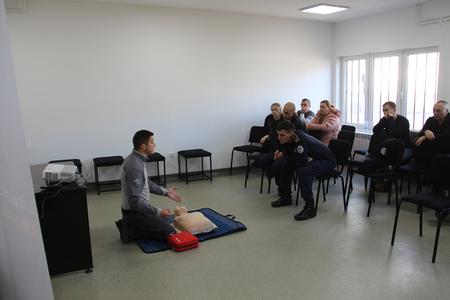 2. EULEX delivers basic life support training course for Kosovo Correctional Service staff