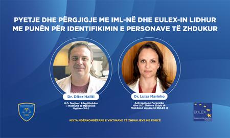 Pyetje dhe përgjigje me IML-në  dhe EULEX-in lidhur me punën për identifikimin e personave të zhdukur