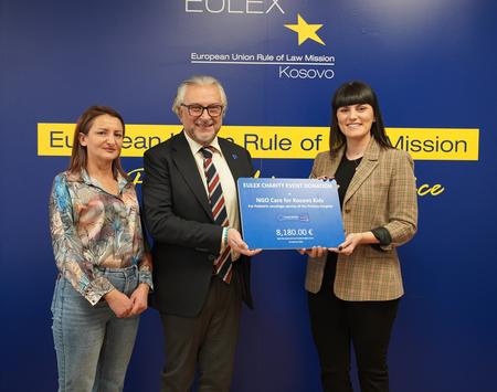 EULEX continues supporting Kosovo through its fund-raising Charity Event