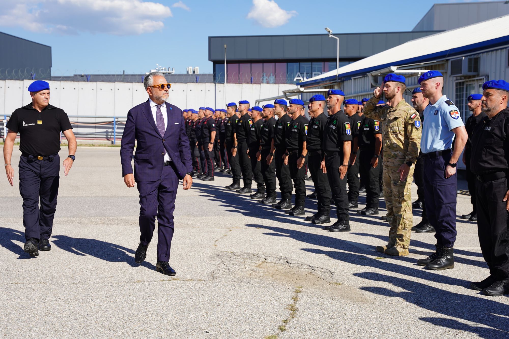 EULEX strengthens its capacity to contribute to the safety and security of all communities through the temporary deployment of the Reserve Formed Police Unit