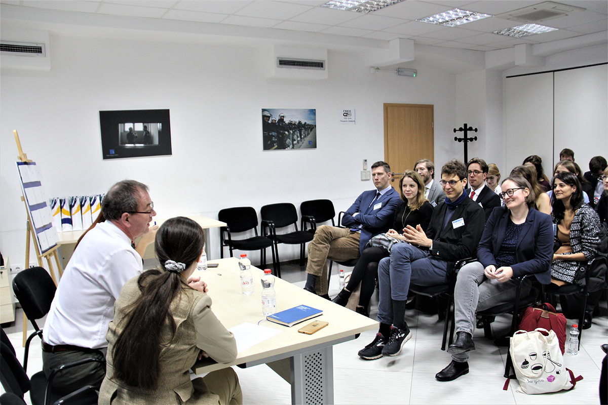 A group of German diplomats visited EULEX