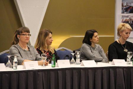 4. EULEX representative speaks at the Annual Assembly of the Association of Women in Kosovo Correctional Service