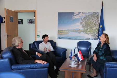 1. EULEX Acting Head met with Croatian Ambassador to Kosovo