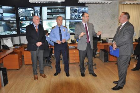 3. EULEX IBM Advisor and Minister of Internal Affairs briefed at the National Centre for Border Management