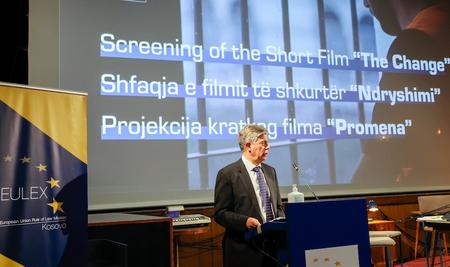 04. EULEX and the Kosovo Correctional Service Present the Short Film “The Change”: a powerful message on juvenile rehabilitation