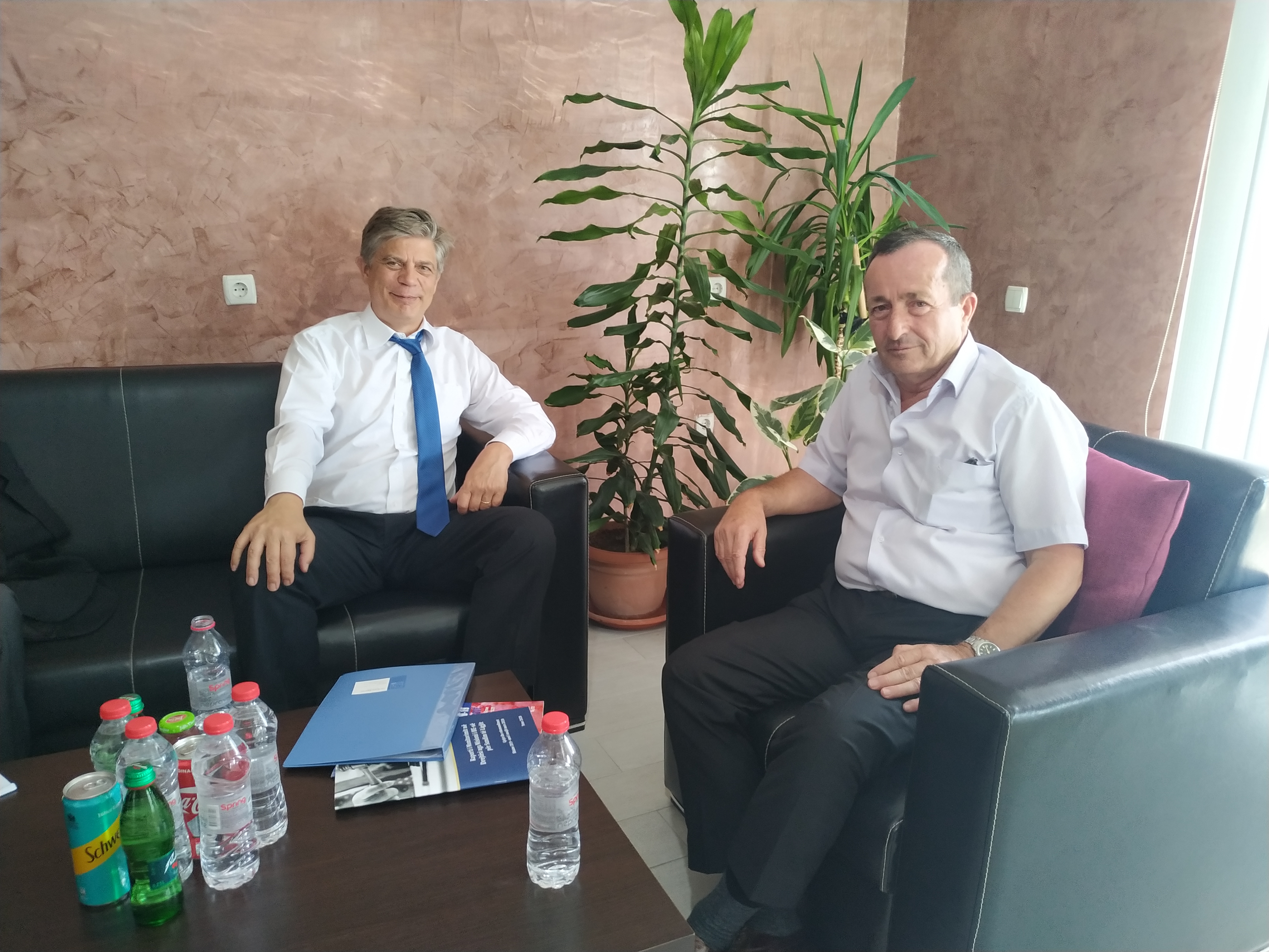 Shefi i EULEX-it, Lars-Gunnar Wigemark, takoi krerët e gjyqësorit dhe prokurorisë në Mitrovicë