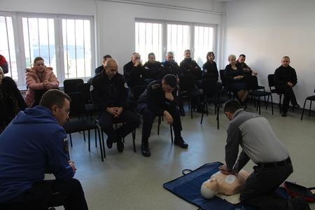 4. EULEX delivers basic life support training course for Kosovo Correctional Service staff