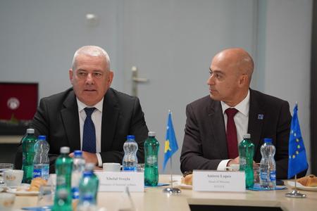 EULEX presents FPU’s CRC capabilities to EU Member States' diplomatic representations and Minister of Internal Affairs 