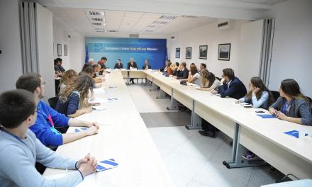 2. Student Visit to EULEX