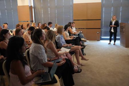 EULEX Mission Members engage with students from over 40 countries at the Kosovo International Summer Academy 2025