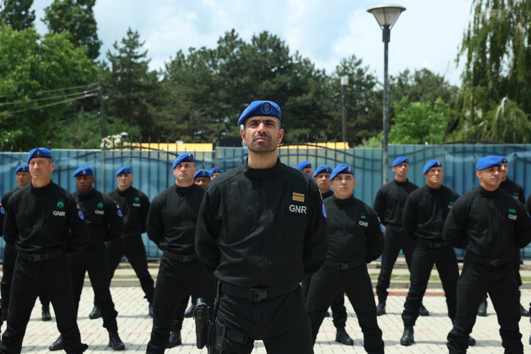 EULEX Reserve Formed Police Unit Gendarmes Awarded CSDP Service Medal