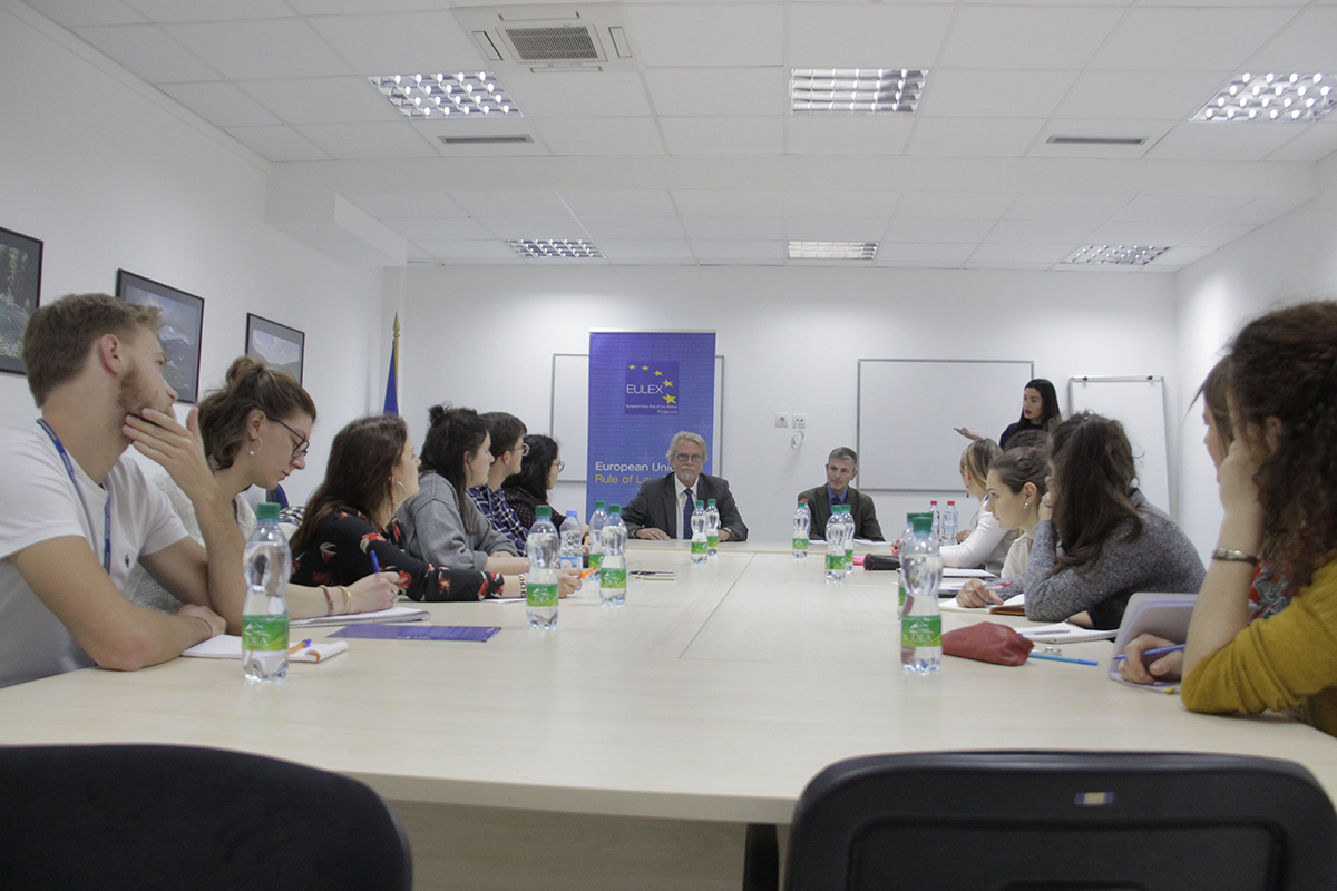 REESAH students visit EULEX Headquarters