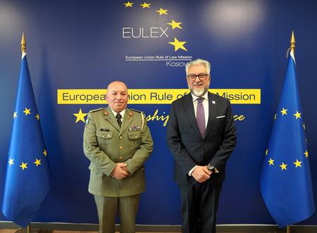 EULEX Hosts Participants from the Senior Course on Security and Defence Studies of the Albanian College of Defence and Security