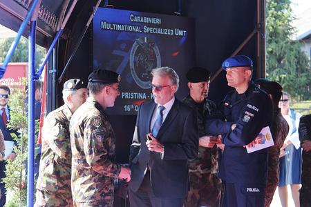 EULEX Acting Head of Mission Attends MSU Change of Command