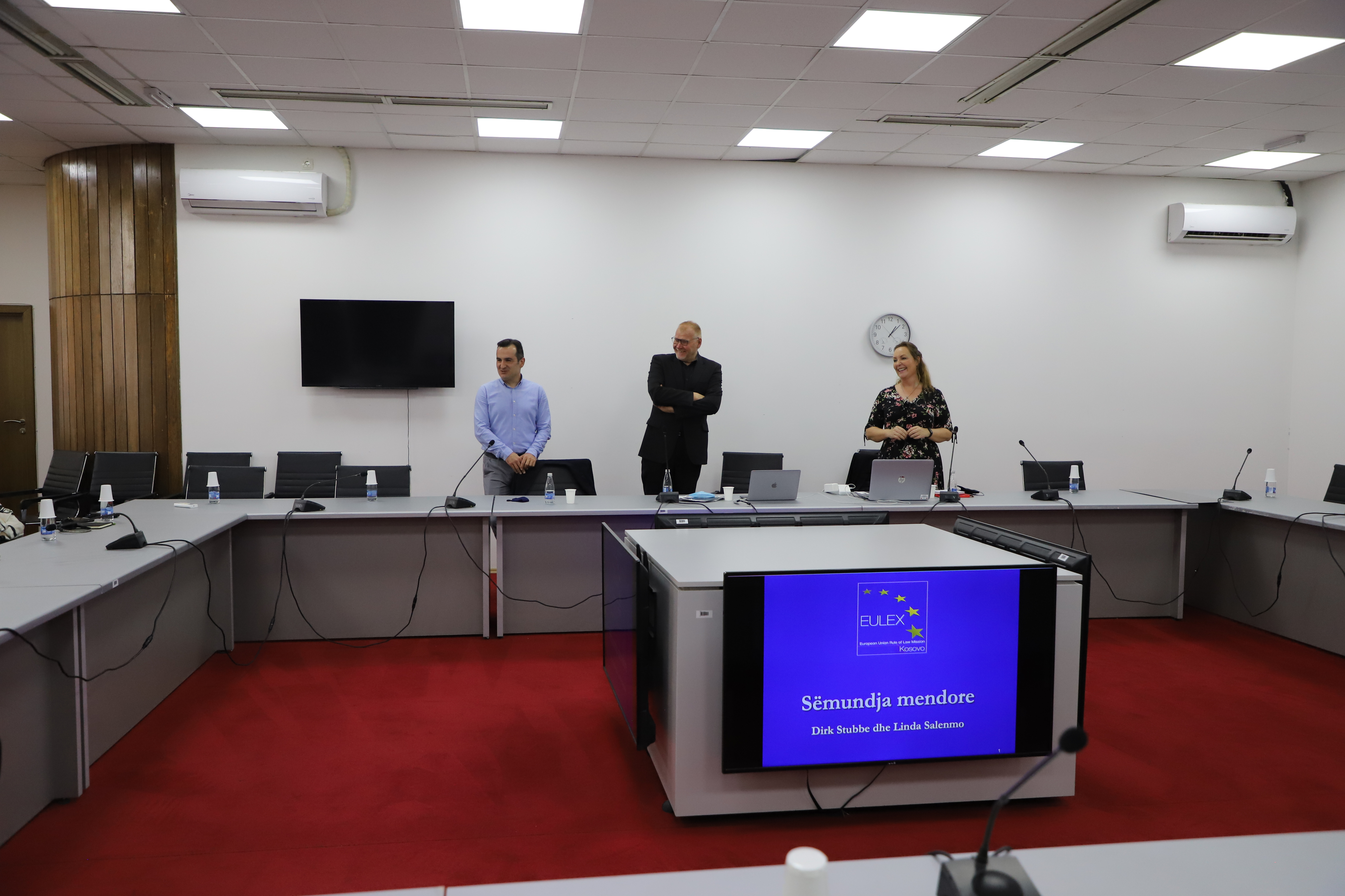 EULEX Correctional Unit delivers a workshop for the Ombudsperson Institution of Kosovo