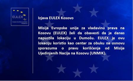 Statement of EULEX Kosovo