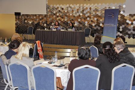 1. EULEX organized a workshop on empowering female correctional officers